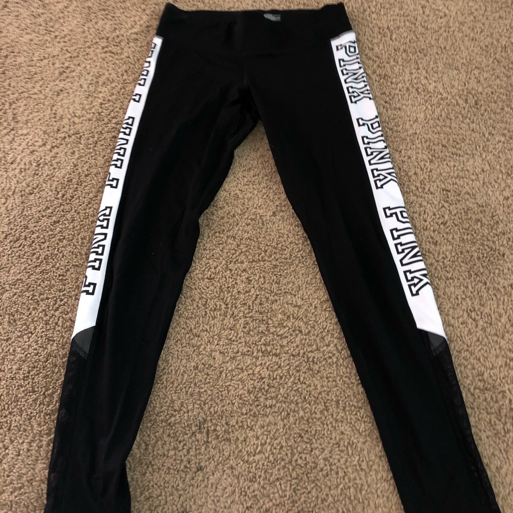 PINK workout leggings.